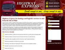 Tablet Screenshot of highwayexpress.net